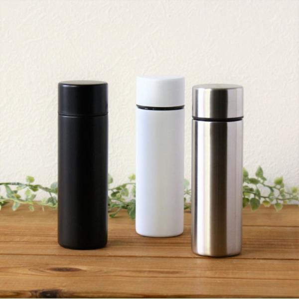 水筒 マグボトル ミニサイズ 120ml ウォーキングボトル おしゃれ 保冷 保温 直飲み 真空断熱 ボトル スリム ミニサイズ 軽量