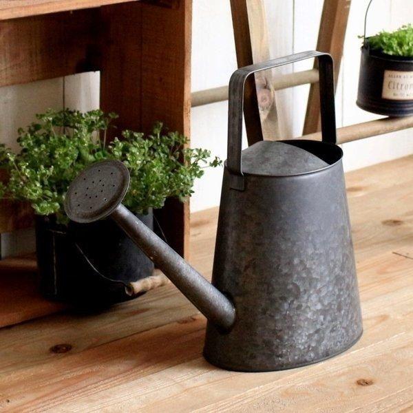 ウォータリングカン ジョーロ ガーデニング ディスプレイ グリーンインテリア アイアン ナチュラル ブリキ 黒色 アンティーク 雑貨 622 生活 雑貨 Willdo 通販 Yahoo ショッピング