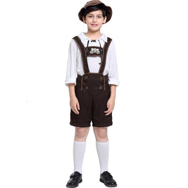 民族アルプス風コスプレハロウィンビルー祭り舞台劇メンズ民族衣装子供用キッズ男の子コスチュームハロウィン仮装コスチューム衣装