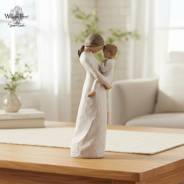 ウィローツリー彫像 Tenderness - 慈愛 20cm 幼子 2人組 親子