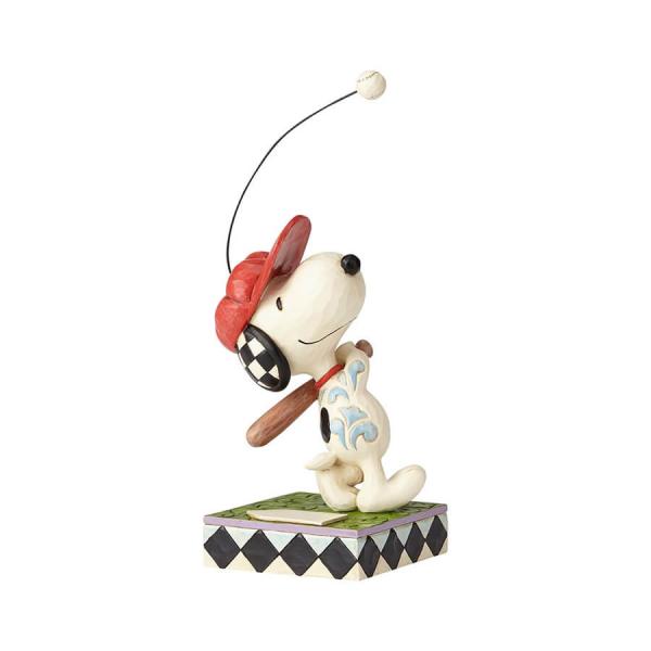 ベースボール スヌーピー 9.4cm | ジムショア ピーナッツ グッズ フィギュア 人形 置物 彫刻 Jim Shore 正規輸入品
