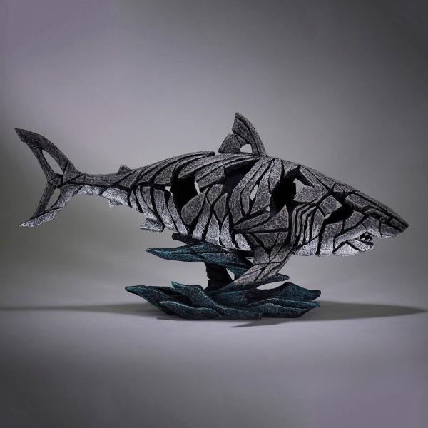 Edge Shark 幅58.4x奥行20.3x31.1(cm) 鮫サメ | 彫刻 置物 オブジェ