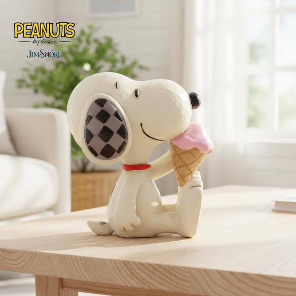 SNOOPY（スヌーピー） アイスクリーム ミニ 7cm | ジムショア