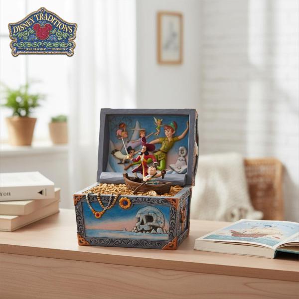 Disney（ディズニー） ピーターパン 宝箱 21cm | トラディションズ