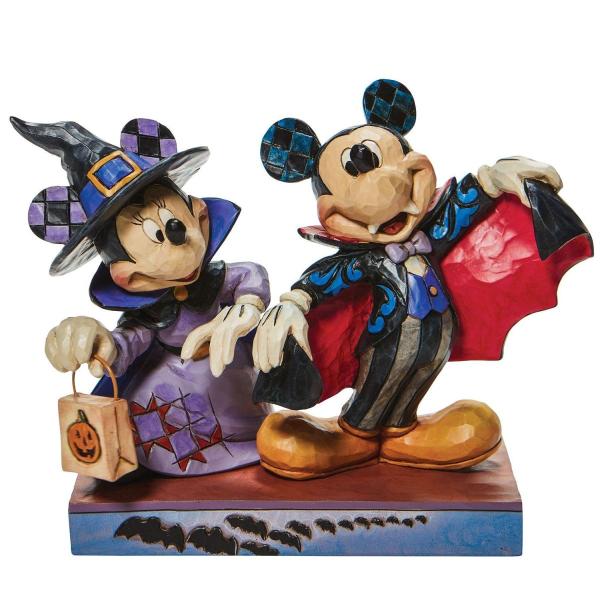 Disney（ディズニー） 魔女のミニーと吸血鬼のミッキー 13cm