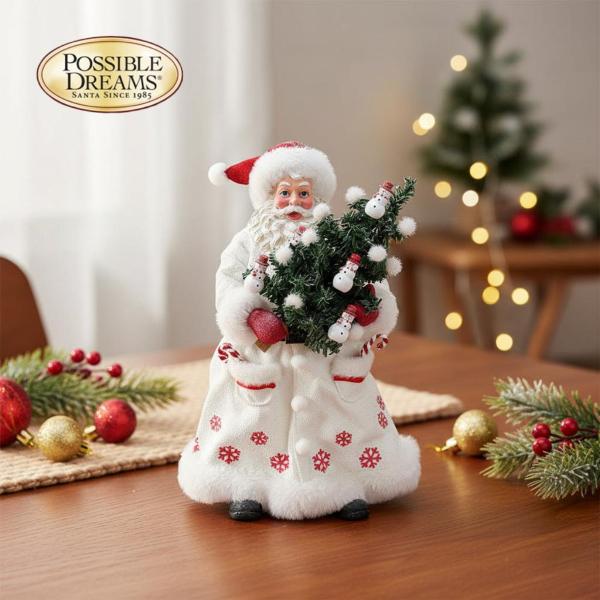 Snowy Wishes 26.5cm | サンタ サンタクロース 人形 置物 フィギュア