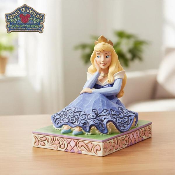 Disney（ディズニー） オーロラ姫 お座りポーズ 8.5cm 眠れる森の美女