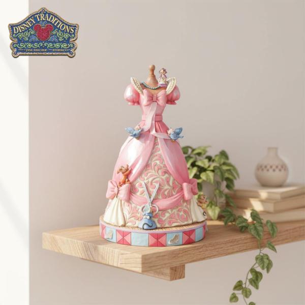 Disney（ディズニー） シンデレラ ピンクドレス ミュージカル 20.7cm