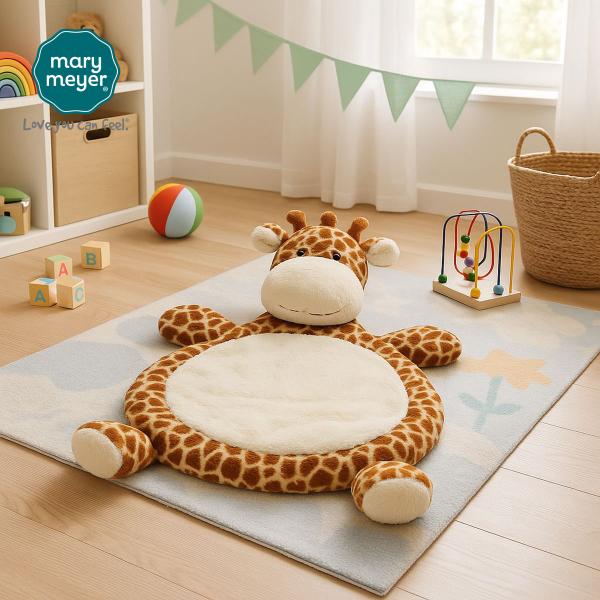 可愛いキリンのマットが登場しました。  キリンのお顔は枕代わりとして、寝転ぶお子様の頭を支えます。  ソフトでふわふわな肌触りとなっております。ぬいぐるみと一体になったユニークなベビーマットはみんな大好き。90年以上の歴史を誇る Mary ...