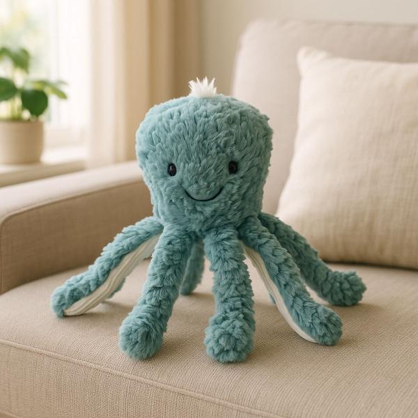 メリーマイヤー パティ オクトパス 30cm たこ | ぬいぐるみ ナチュラルカラー 動物 どうぶつ ファーストトイ ベビー 赤ちゃん こども Mar