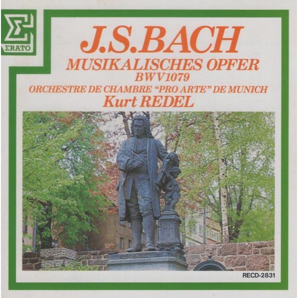 [Release date: March 15, 1986]レーベル：ERATO品番：RECD-2831組枚数：1【曲目】J.S.バッハ：音楽の捧げもの BWV1079【演奏】ヴォルフガング・マルシュナー（ヴァイオリン）クルト・レーデル（フ...