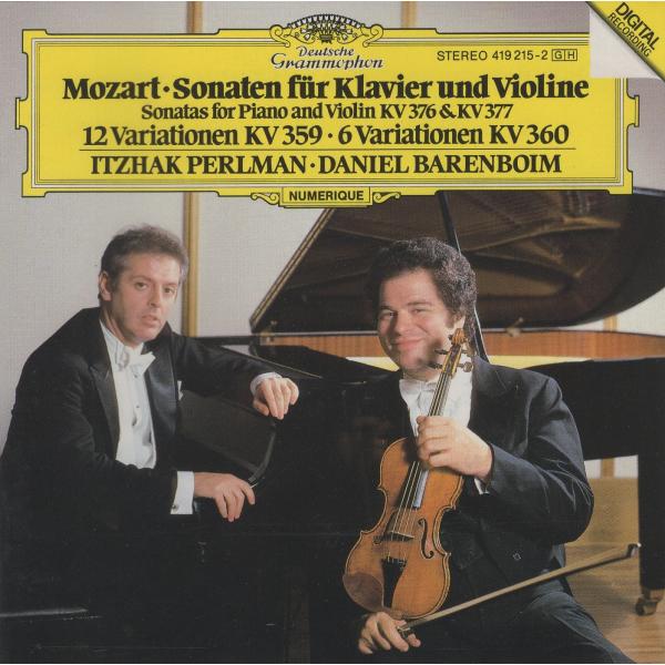 ■海外盤（日本語解説等はありません）レーベル：Deutsche Grammophon品番：419-215-2組枚数：1詳細は商品画像もご確認下さい。【曲目】モーツァルト：ヴァイオリン・ソナタ ヘ長調 K. 376「羊飼いの娘セリメーヌ」によ...