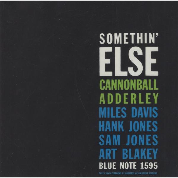 キャノンボール・アダレイ CANNONBALL ADDERLEY / サムシン・エルス＋2 SOMETHIN' ELSE / 2016.09.28 / 1958年作品 / SHM-CD / UCCU-5655