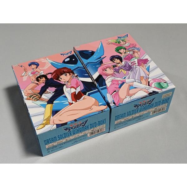 夢戦士ウイングマン / DVD-BOX1＆2 まとめて / 2003年発売 / テレビ朝日系アニメ / 1984-85年放送 / 全47話収録 / 8DVD / BIBA-9060-9061