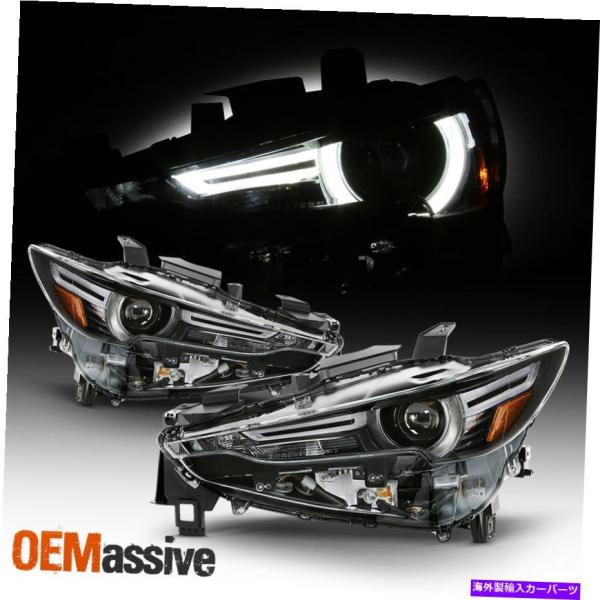 USヘッドライト 2017-2021マツダCX-5フルLEDチューブW / AFS