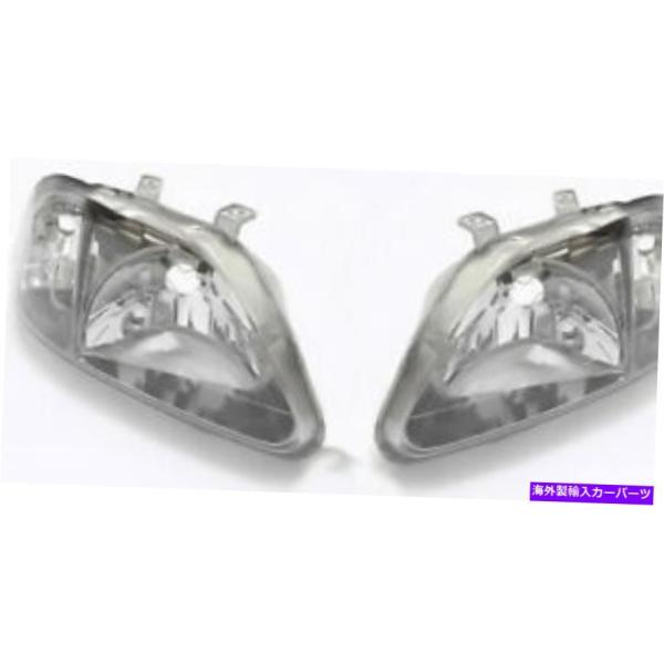 USヘッドライト ホンダ純正OEMシビックタイプREK9ファシフト左右ヘッド