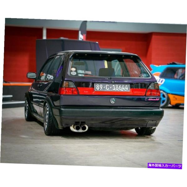 USテールライト VWゴルフMK2 GTI 16V G60 Rallye Hekoブラック