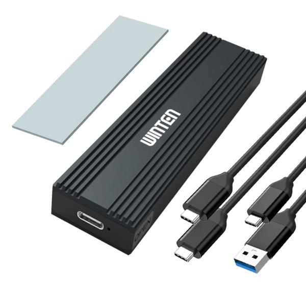 【製品仕様】■型番：WTSSD-E02-BK■USBポート：USB3.1 / 3.2 Gen2 10Gbps■対応OS：Windows / Mac / Linux / Android■対応SSD通信規格：M.2 NVMe / SATA (2...
