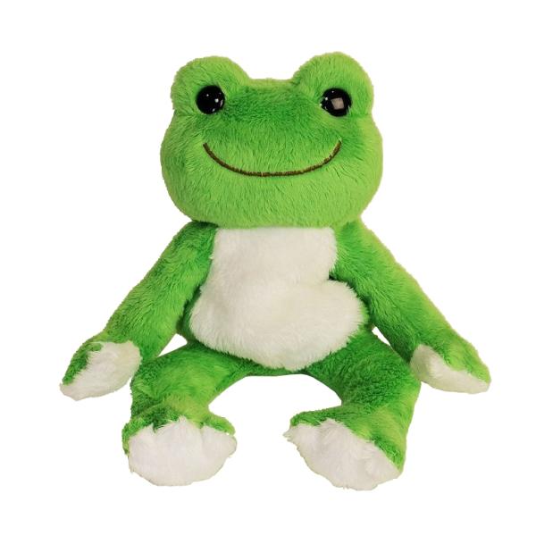 再入荷しました。　　かえるのピクルス  にじいろピクルス　わかば　ビーンドール　ぬいぐるみ　マスコット　107244-17　　ナカジマコーポレーション