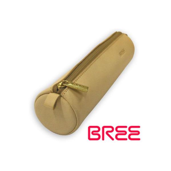 BREE ブリー　ペンケース　筆入れ　革製　筒型 BREE ブリー ペンケース 筆入れ 革製 筒型
