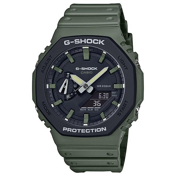 CASIO腕時計 GA-2110SU-3AJF G-SHOCK ジーショック グリーン