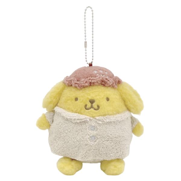 おうちパジャマ　ポムポムプリン　マスコット　ぬいぐるみ　184320-23　ナカジマコーポレーション