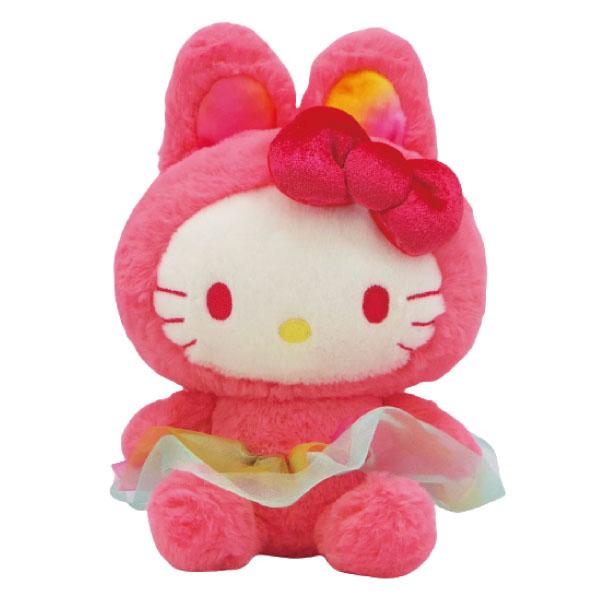 サンリオ　ハローキティ　グラデバニー　ぬいぐるみ　ピンク　Sサイズ　193353-24　ナカジマコーポレーション