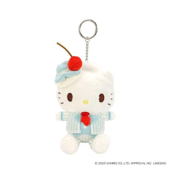 サンリオ　　スカイブルーチェリーケーキ　ディアダニエル　マスコットぬいぐるみ　222541-26　ナカジマコーポレーション　sanrio　正規品　タグ付き
