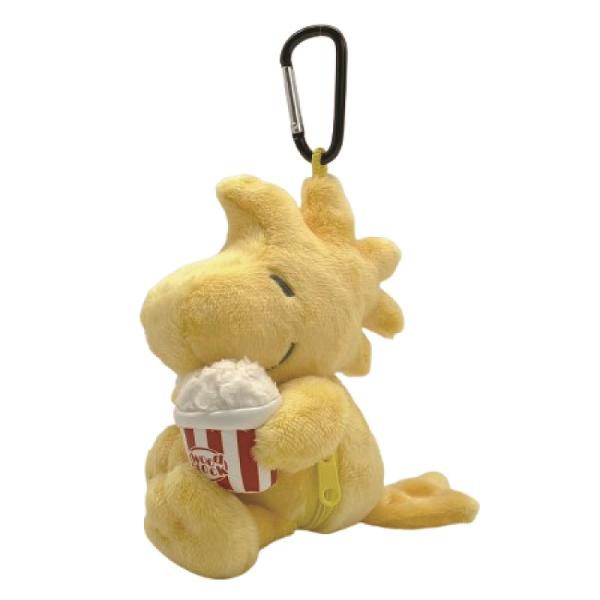 PEANUTS　ピーナッツ　SNOOPY　スヌーピー　ウッドストック　遊園地　ポップコーン　ぬいぐるみエコバッグ　227461-26　正規品　タグ付き