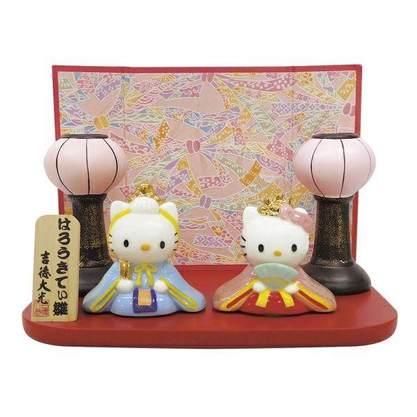 新品】2025年ハローキティ＆ダニエル 雛人形 コンパクト サンリオ 吉徳大光