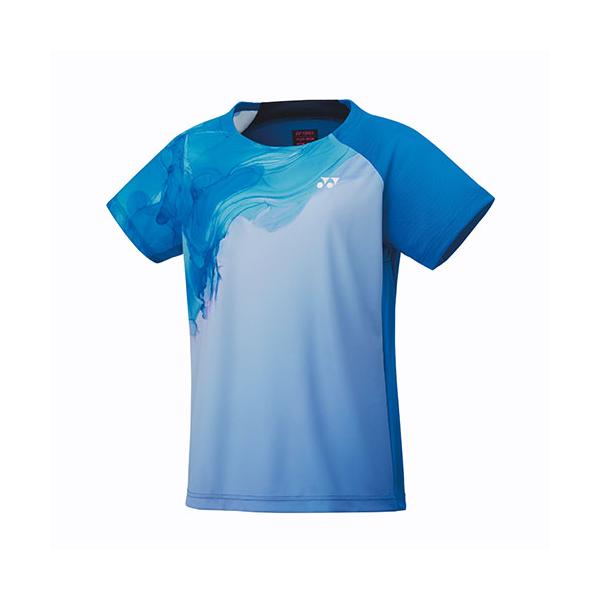 希少 JORDAN メッシュ ゲームシャツ リンガー 青 XL ヨネックス（YONEX）（キッズ）テニス バドミントン ウェア