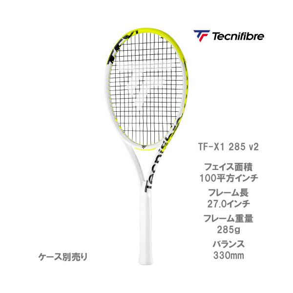 Tecnifibre テクニファイバー TF-X1 v2 285 14TFX2854 硬式