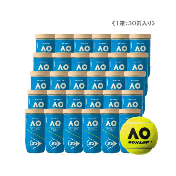 DUNLOP（ダンロップ） オーストラリアンオープン 1箱 5ダース 1缶2球入
