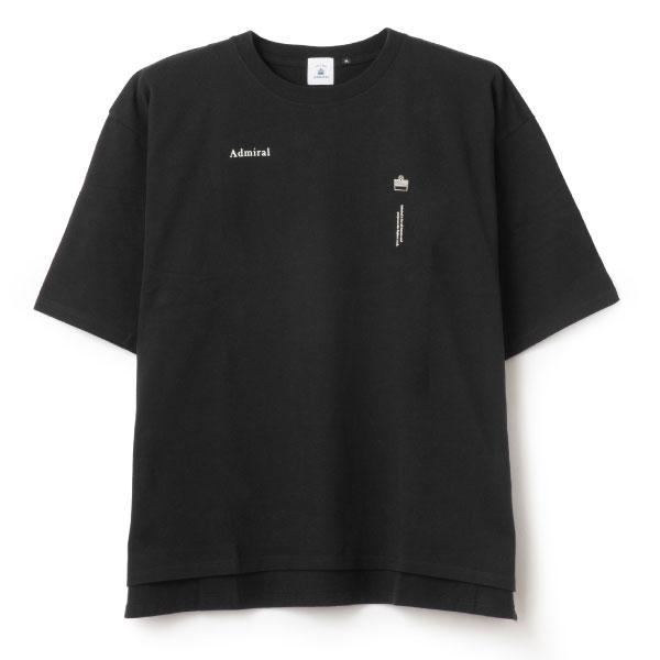 Admiral（アドミラル） スリット入ビックTシャツ ANMA501-10 Admiral