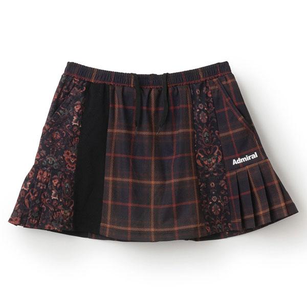 SALE】アドミラル ストライプグラフィックプリーツスコート A