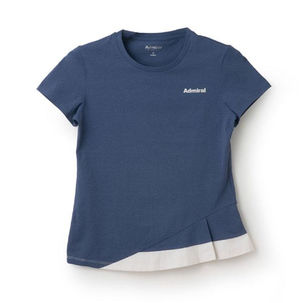 Admiral ATLA556 ヘムスイッチシャツ　L アシンメトリーヘムスイッチTEE ATLA556 – ADMIRAL
