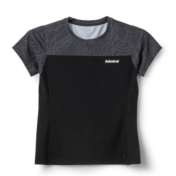 アドミラル スリットヘムグラフィックTEE   ATLA602-10   Admiral LS レディース  26SS