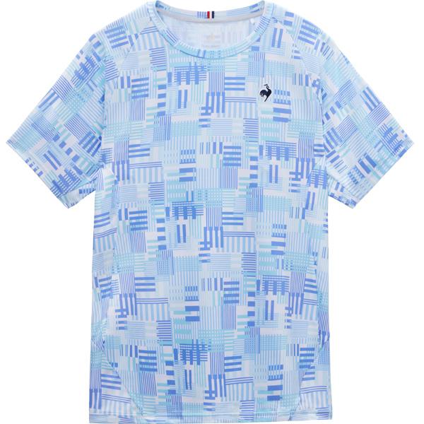 【SALE】ルコックスポルティフ Aile forme ゲームシャツ   LN6SHT20M-BL00   lecoq sportif MS メンズ  26SS