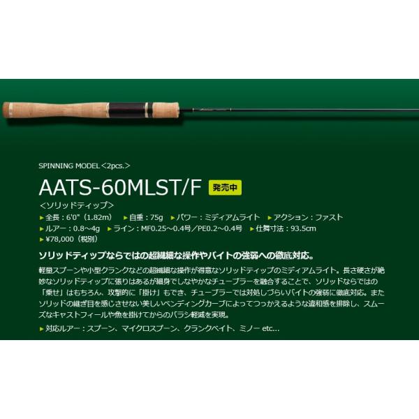 エバーグリーン アルチザン 60MLST Amazon | エバーグリーン トラウトロッド アルチザン AATS