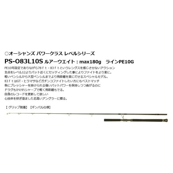 SOULS　オーシャンズ パワークラス レベルシリーズ　 PS-O83L10S ソウルズ オーシャンズ パワークラス レベルシリーズ PS-O83L10S
