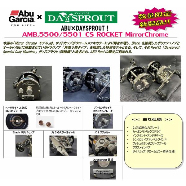 アブ・ガルシア(Abu Garcia) DAYSPROUT(ディスプラウト) AMB