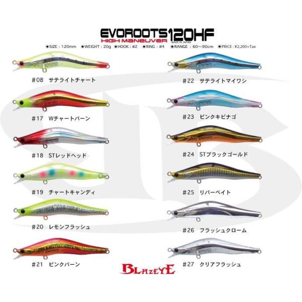 ブレイズアイ エヴォルーツ120HF ハイマニューバ : ウインズ