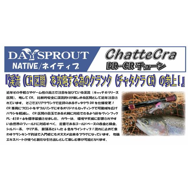 ディスプラウト チャタクラDR-CRチューン キャッチ＆リリース区間専用