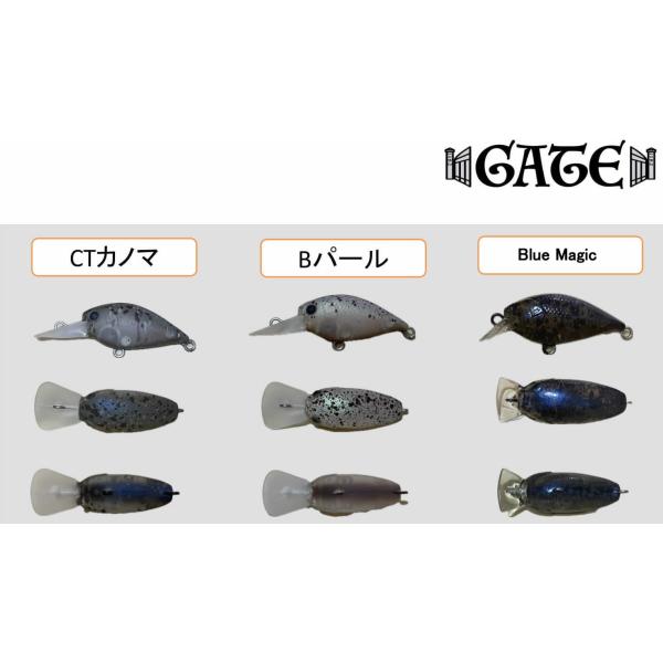 ラッキークラフト×GATE クラピー12個 ラッキークラフト×GATE クラピーシリーズ【GATEカラー】 - スキマル