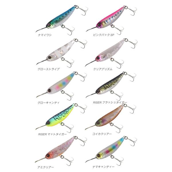 MINNOW ジャッカル ライザーベイトRISER BAIT 004 : ウインズヤフー店