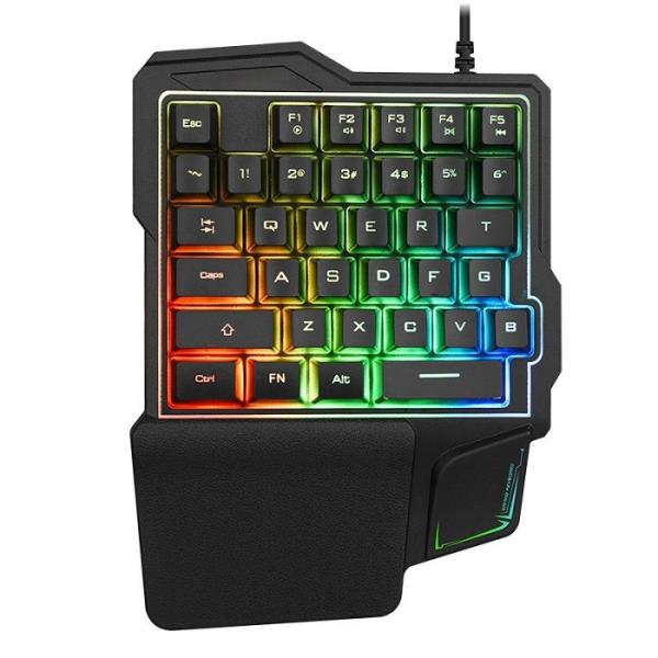 左手用 ゲーミングキーボード 35キー 片手 左手デバイス