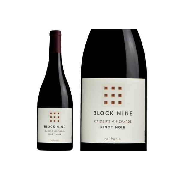 ブロックナイン ピノ ノワール ケイデンズ ヴィンヤード 2020年 750ml (Block Nine CAIDEN'S Vineyard 赤ワイン アメリカ カリフォルニア ミディアムボディ)