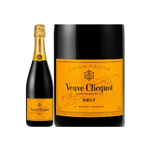 (正規品 シャンパン) ヴーヴ クリコ イエロー ラベル ブリュット 箱無し 750ml