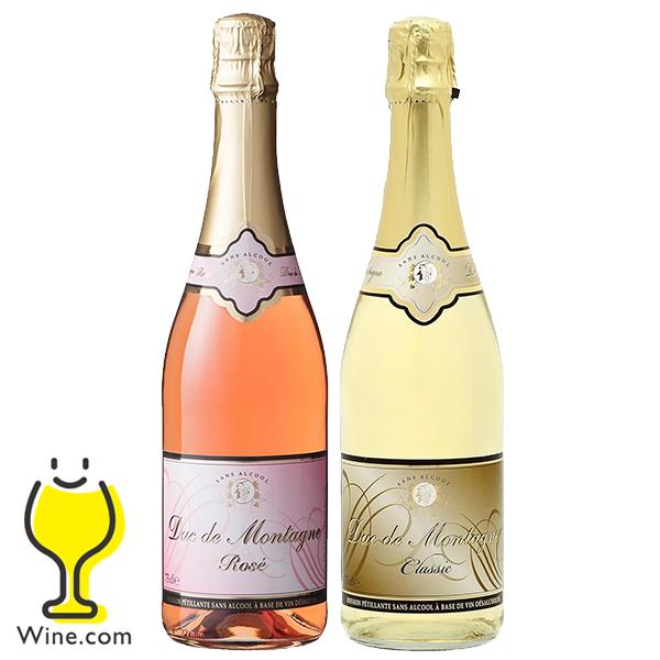 ノンアルコール スパークリングワイン wine ロゼ 白 送料無料 デュク