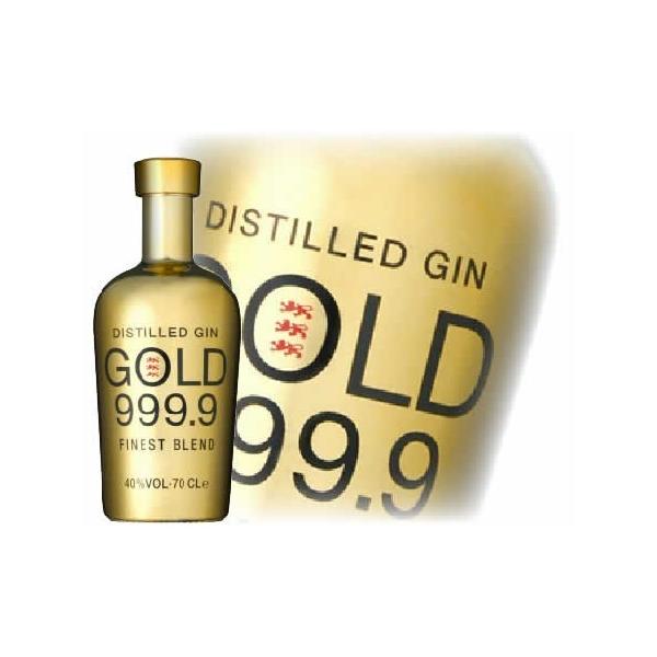洋酒 ジン gin ゴールド 999.9 40度 700ML : ワイン.comビール